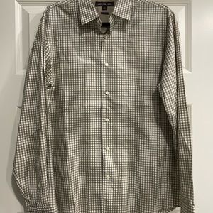 Michel Kors button down shirt tailored fit